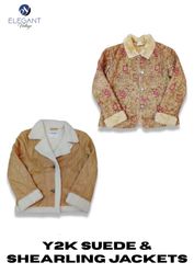 Y2K Suede & Shearling Jackets - EV2293