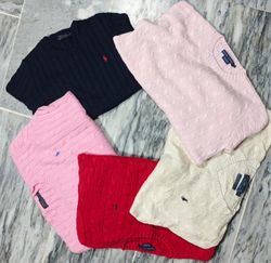Pull en maille cable Polo