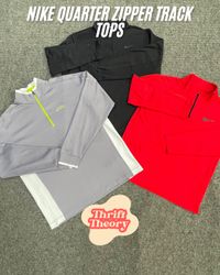 🔴 Nike Quarter Zipper Track Tops - (13/10)