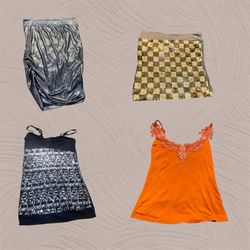 Y2K Embellished and Sequin Women's Camisoles