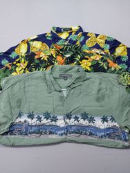 Hawaiian Shirts – Grade A/B – 10 Pcs (Pierre Cardi..
