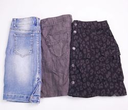 Jupes midi en denim Y2K (002G)
