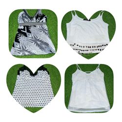 Y2K camisole lace fairy mix