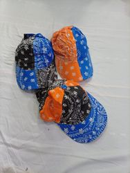 CR11017 Upcycled Bandana Caps