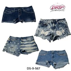 Trendige Alltags-Denim-Mini-Shorts für coole Mädch..