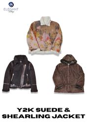 Y2K Suede & Shearling Jackets - EV2291