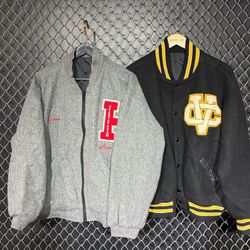Classical Vintage Baseball Letterman Jacket (FNC:4..