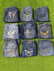 Yv1567 Denim Bootcut Jeans 11P