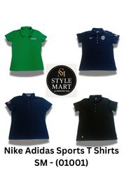Nike Adidas Sports T Shirts SM - (01001)