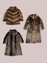 Y2K Real Fur Coats(TM113)