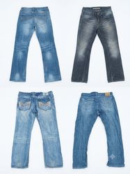 Vintage Y2K Men's Bootcut & Straight Leg Jeans Who..