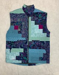 Upcycle Quilted Vest (Dv-9-107)