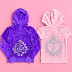 Juicy Couture Velour Zip Hoodies