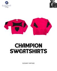 Upcycled Champion Sweatshirts - EVR0114