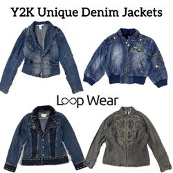 Y2K Unique Denim Jackets