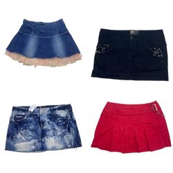 Y2K Denim Mini Skirt