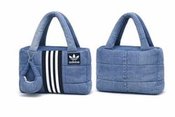 CR01707 Upcycled Adidas Quilted Denim Handbags