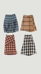 Plaid and Patterned Vintage Skirts