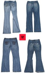 code# 009 Juicy Couture WallFlower Flare Jeans