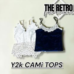 YW-313/Y2k Cami tops