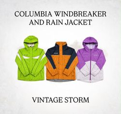 Columbia Wind Breaker And Rain Jackets