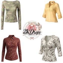 y2k long sleeve top