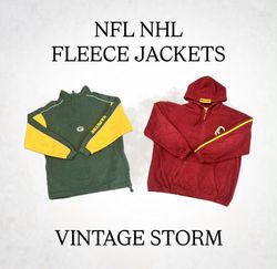 NFL NHL Fleece Jackets