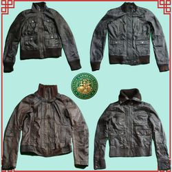 Authentic Euro Style Vintage Leather Jackets | Dow..