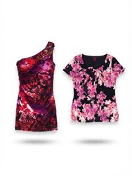 (FV-2378)     Y2K Boho Floral Vintage Tops | Retro..