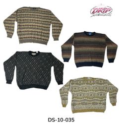 Bold Graphic Print Sweater For Everyday Streetwear..