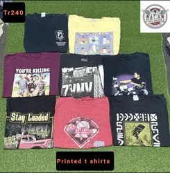 Printed t shirts tr240