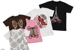 Ed Hardy Tapout Printed T-Shirts and Tops