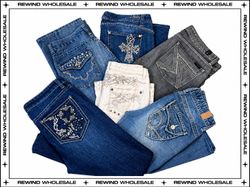 Y2K EMBROIDERED JEANS | BOOTCUT AND FLARED