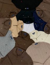 Vintage Ralph Lauren 1/4 Zip And Cable Knit