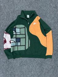 Upcycled Nike 1/4 zip