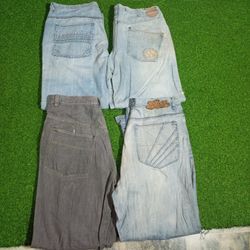 ROCKAWEAR SOUTH POLE AND OTHER BRAND MEN WEAR HIP-..