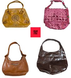 DESIGNER WOMEN'S BAGS BRANDS INCLUDED COACH, CALVI..
