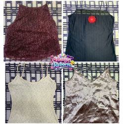 Fringe, Velvet & Lace Cami Edit | VR-409