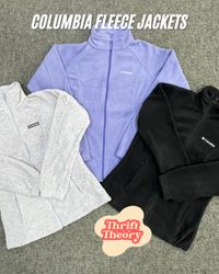 🔴 Columbia Fleece Jackets - (19/10)