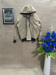 Upcycled Carhartt hooded jacket 🐒