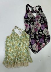 Y2k  Printed Blouse (1720)