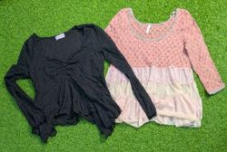7303 - Y2K Style Blouses