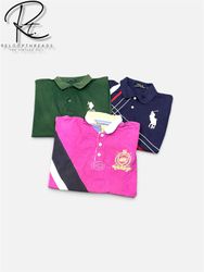 RT 1646 Polo Big Pony T-shirt & Crew Neck PullOver