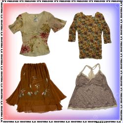 Meadow Picnic Wardrobe - tops & skirts (SS-2803)