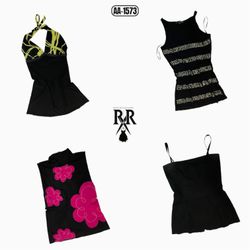 Tops Y2K Black Gothic Mix (AA-1573)