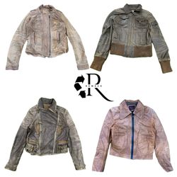 Y2K Unique Leather Jacket RW-2282