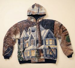 Tapestry Zip Hoodies (Dc-10-44)
