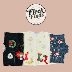 Vintage Christmas jumpers