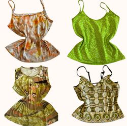 Y2K Wild Bloom Cami Tops - ST-050