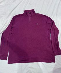Mix polo hoodie and half zip